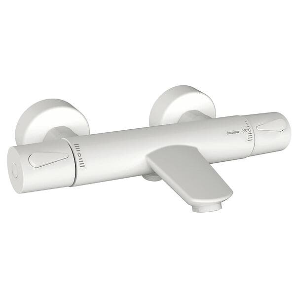 Damixa Silhouet 150 Bathtub Mixer 74500 (Matt White)