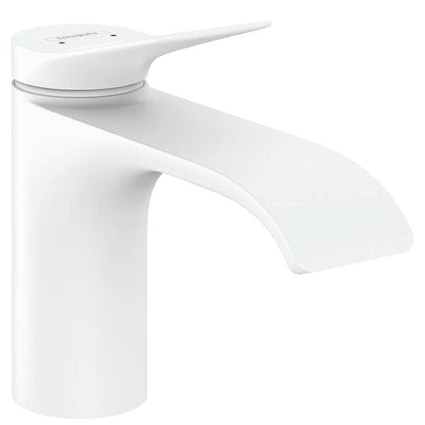 Hansgrohe Vivenis 80 Waterfall Basin Mixer 75012700 (Matt White)