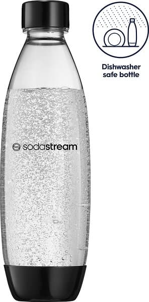 SodaStream Fuse PET-flaskor Svart 1L