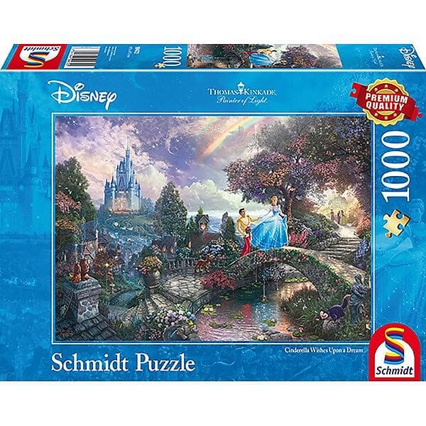 Schmidt Disney Cinderella Thomas Kinkade Pussel 1000 Bitar