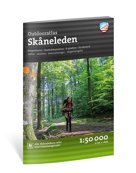 Outdooratlas Skåneleden (danska)