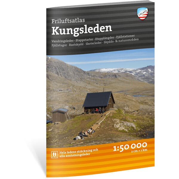 Friluftsatlas Kungsleden 1-50 000