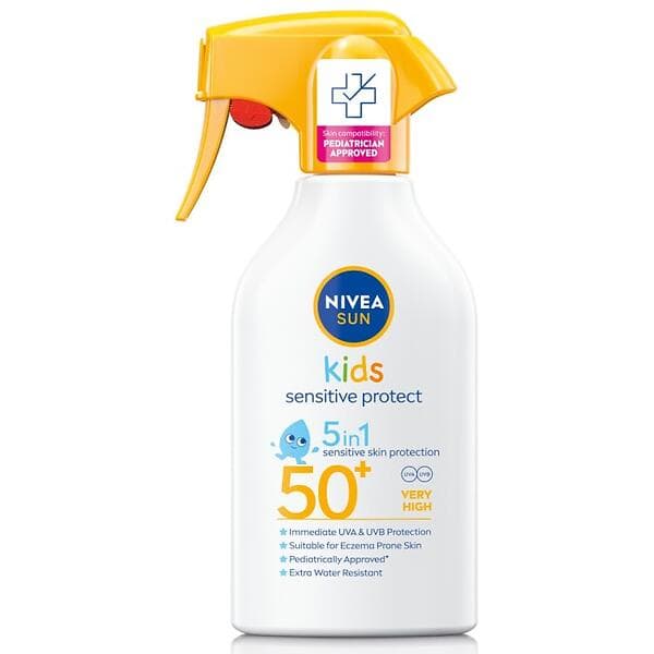 Nivea Sun Kids Sensitive Protect Trigger Spray SPF50+ 270ml