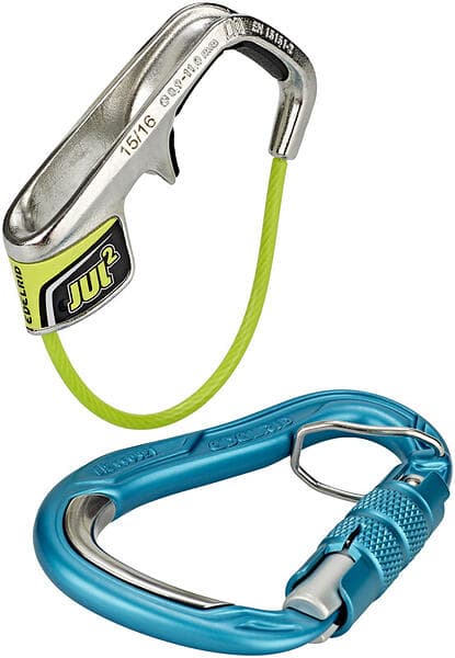 Edelrid Jul 2 Belay Kit Steel Bruce