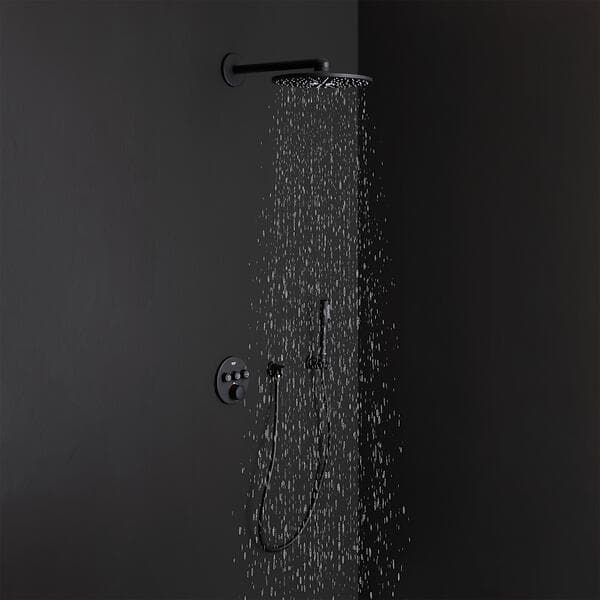 Grohe Precision Dusjpakke/innbygningdusj (Matt Black)