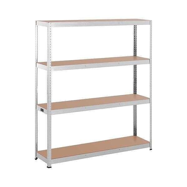 MSW Metal Storage Rack 4x150kg 160x40x180cm