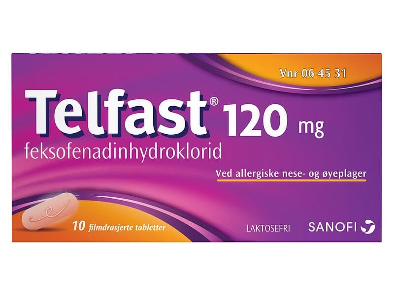 Telfast 120mg 10 Tablets