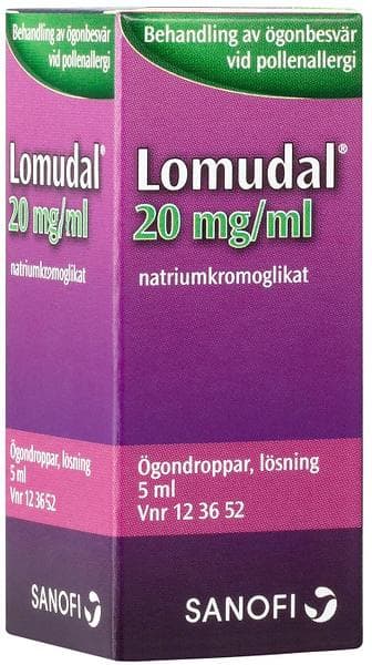 Lomudal Eye Drops 20mg/ml 5ml