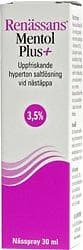 Renässans Mentol Plus+ Nasal Spray 3.5% 30ml