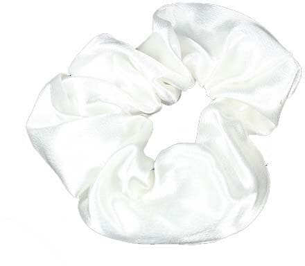 Lyko Enfärgad Scrunchie I Silklook White