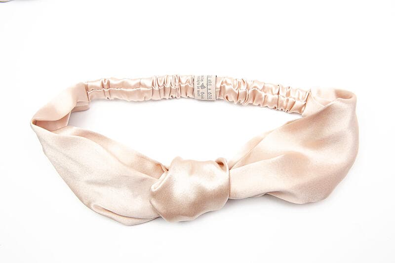 Amelie Soie Secrets de beauté Premium Collection Hairband Knot Nude