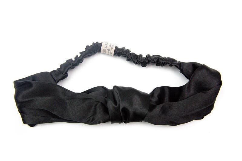 Amelie Soie Secrets de beauté Premium Collection Hairband Knot Black