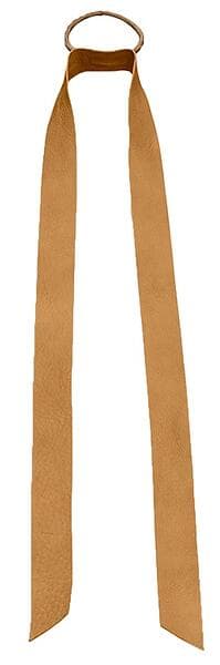 Corinne Leather Band Long Camel