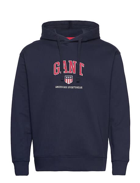 Gant Retro Shield Hoodie (Herre)