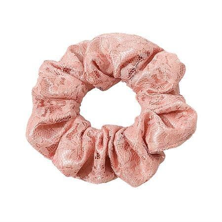 Chris Rubin Alice Scrunchie Peach Pink