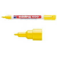 Edding 400 Märkpenna Permanent 1.0mm (gul)