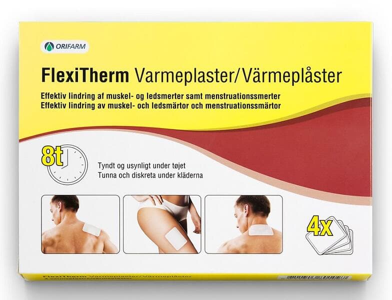 FlexiTherm Värmeplåster 4stk