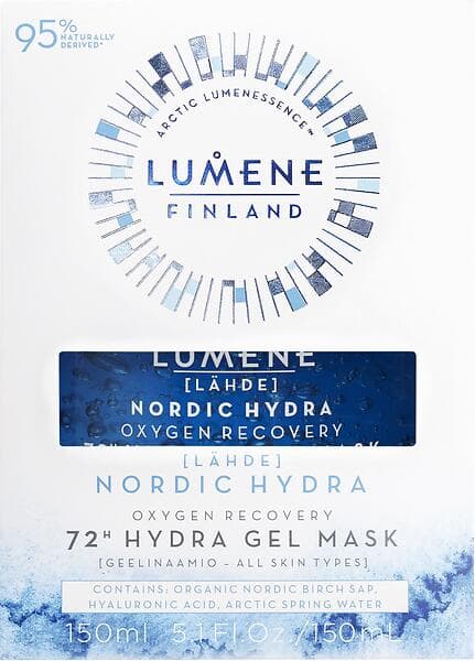 Lumene Lähde Nordic Hydra Oxygen Recovery 72h Gel Mask 150ml