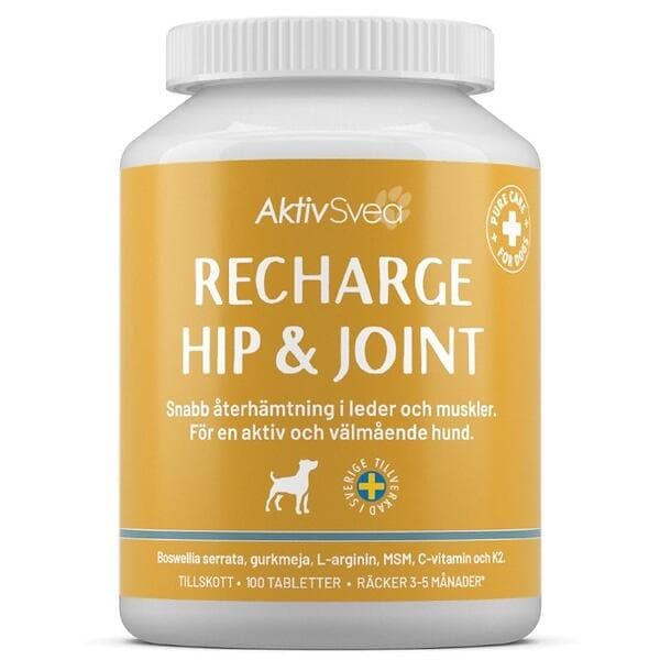 AktivSvea Recharge Hip & Joint 100 tabletter