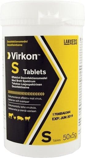 Virkon S tabletter 50x5g