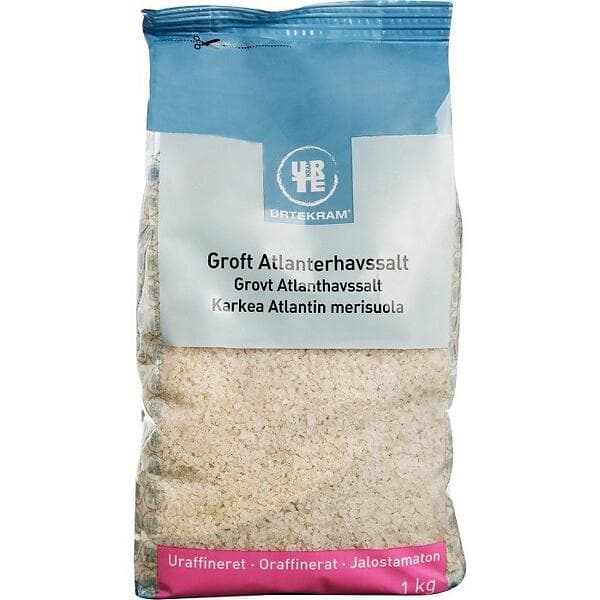 Urtekram Atlanthavssalt Grovt 1kg