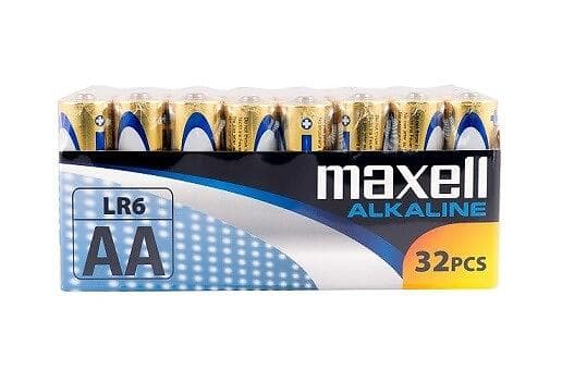 Maxell AA-batterier (LR6) 32-pack