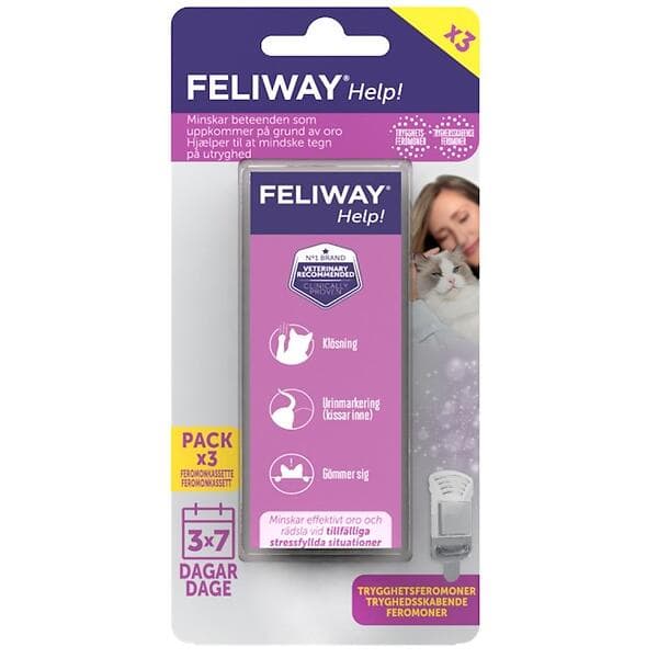 Feliway Help Refillkassett 3st