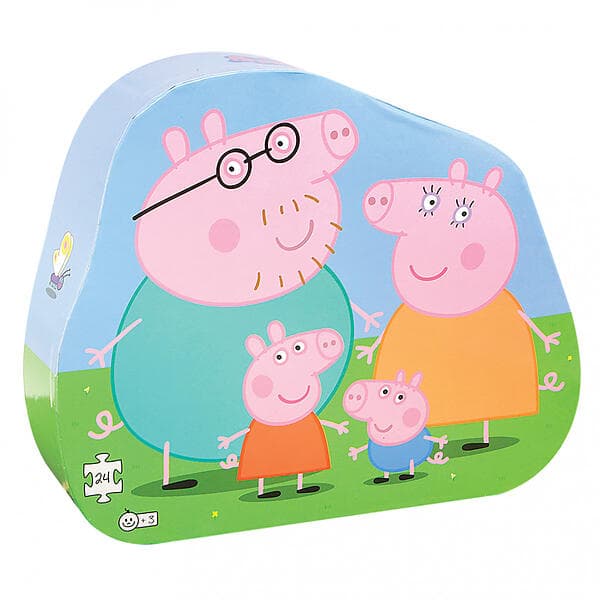 Peppa Pig Puslespill Gris 24 Bitar Familien