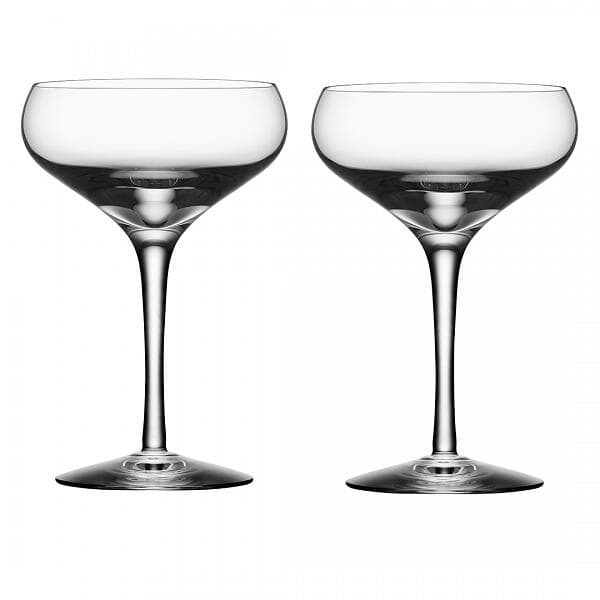 Orrefors More Champagne Glass 21cl 2-pack