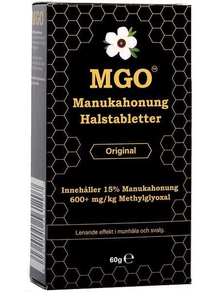 Original Halstabletter Manukahonung Original 600+ 60g 12st