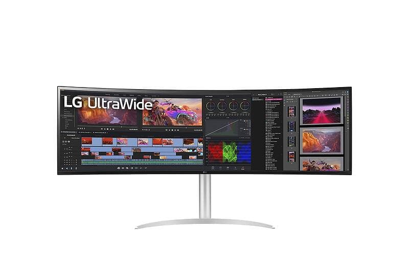 LG 49WQ95C 49" Ultrawide Curved Gaming DQHD IPS