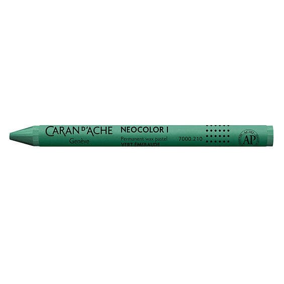 Caran d'Ache Vaxkrita NeoColor I Emerald Green