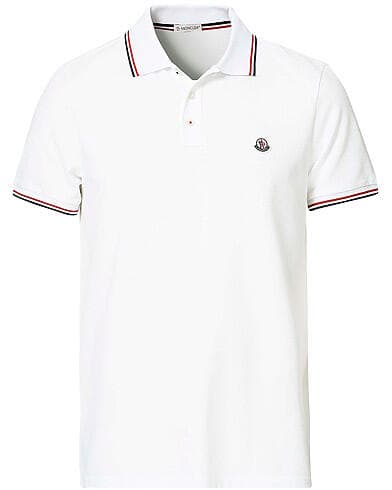 Moncler Logo Tipped Polo Shirt (Herre)