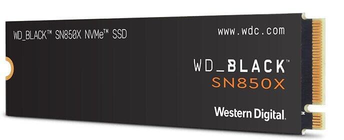 WD BLACK SN850X NVMe SSD M.2 4TB