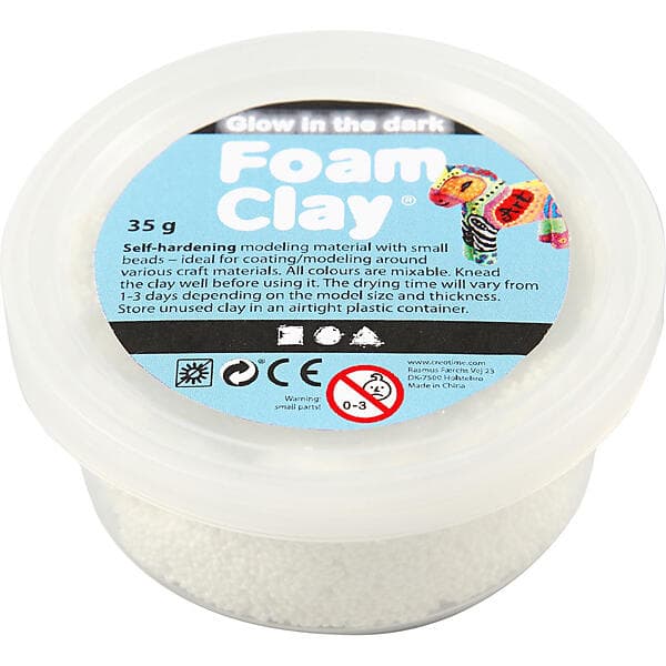 Foam Clay Glow In The Dark 35g