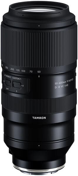 Tamron 50-400/4.5-6.3 Di III VC VXD for Sony E