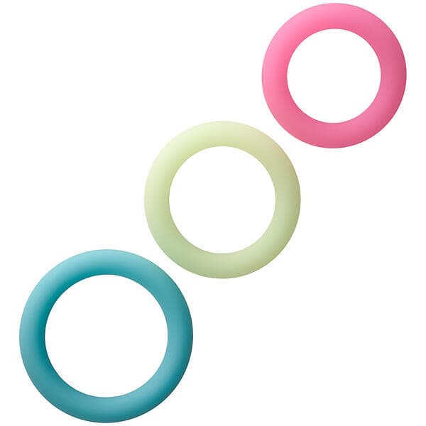 Baseks Glow in the Dark Penis Ring Set