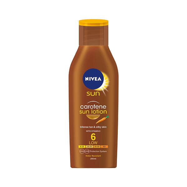 Nivea Carotene Sun Lotion SPF6 200ml