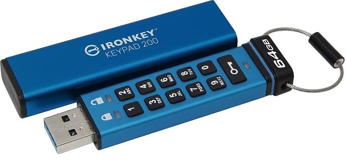 Kingston Ironkey Keypad 200 64GB