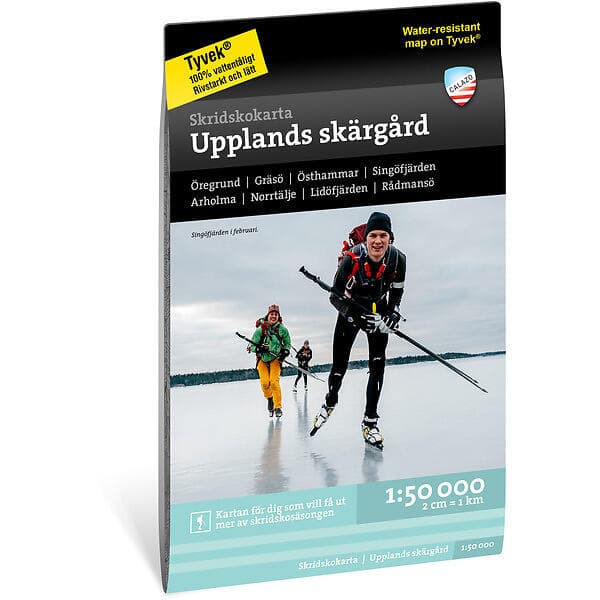 Skridskokarta Upplands Skärgård 1:50 000