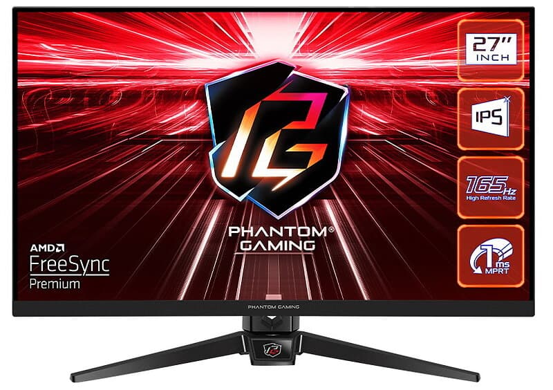 ASRock Phantom Gaming PG27FF1A 27" Full HD IPS 165Hz