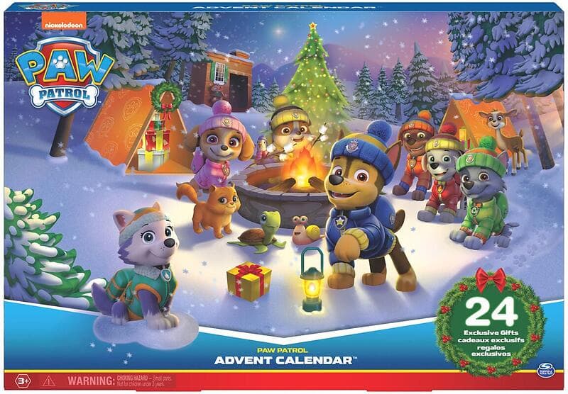 Nickelodeon Paw Patrol Advent Calendar 2022