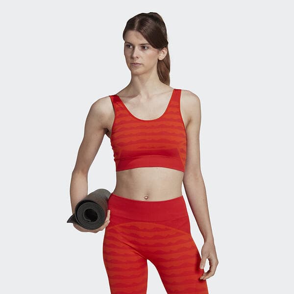 Adidas Marimekko Light-Support AEROKNIT Bra