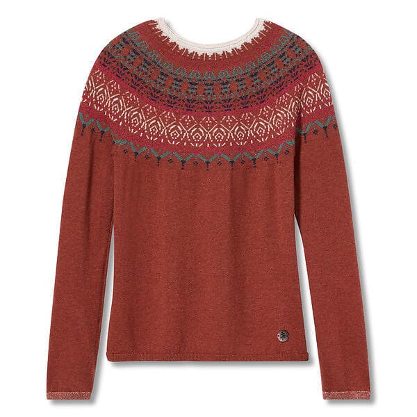 Royal Robbins Westlands Fairisle Crew Sweater (Dame)