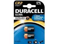 Duracell CR2-batteri 3V 2-pack