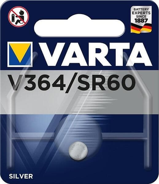 Varta V364 / SR621SW / SR60 Knappcellsbatteri