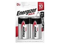 Energizer Batterier Max LR20 (2 pcs)