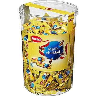 Marabou Choklad Milk Chocolate cylinder 2000g