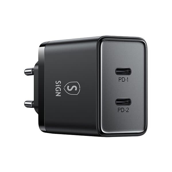 SiGN Dual USB-C PD 40W