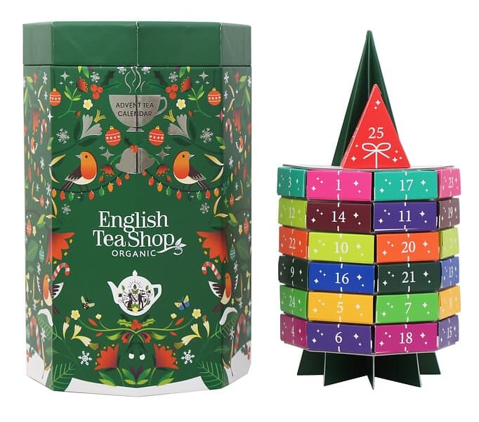 English Tea Shop Christmas Tree Tekalender